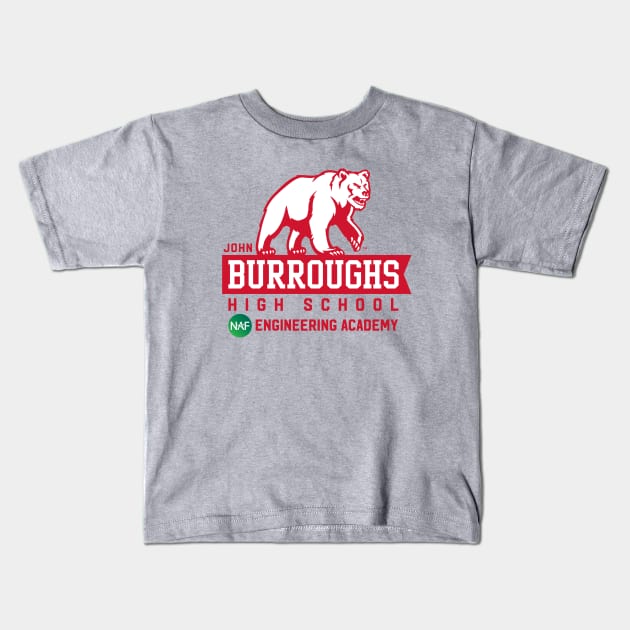 John Burroughs High School NAF Engineering Academy Kids T-Shirt by gradesociety